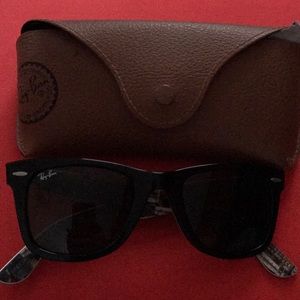Ray Ban wayfarer sunglasses!